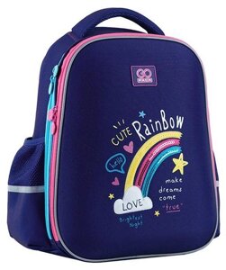 Рюкзак GoPack Education напівкаркасний GO24-165M-1 Cute Rainbow