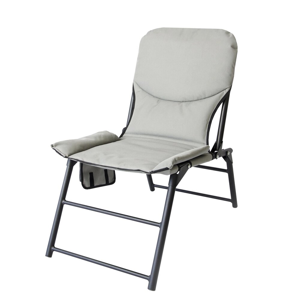 Складне туристичне крісло для риболовлі "Титан" d27 мм ( Сірий колір ) від компанії Інтернет-магазин "мегасфера" - фото 1