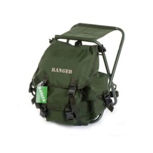 Туристичний складний стілець-рюкзак для риболовлі Ranger Ranger Rbagplus RA 4401 Складний стілець із рюкзаком
