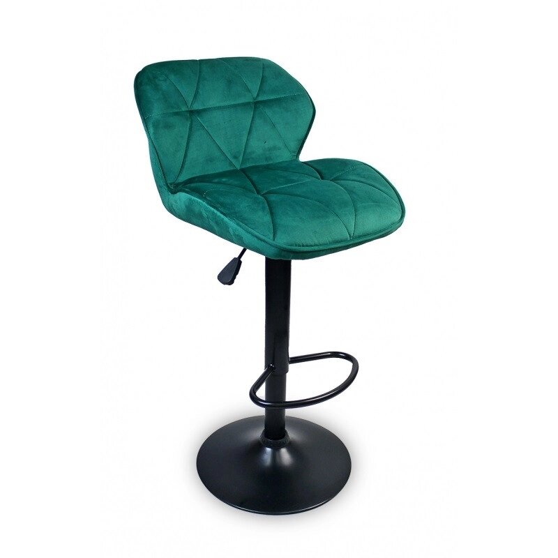 Велюровий барний стілець Hoker SEVILA VELVET Just Sit. Колір зелений. від компанії Інтернет-магазин "мегасфера" - фото 1
