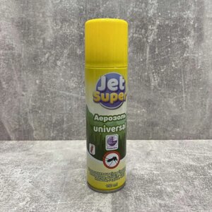 Аерозоль від комарів і комах 150 мл Jet Super Universal 986887 (захист до 4 годин)