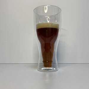 Келих для пива, квасу, соку 350 мл з подвійними стінками Bottle S&T 201-24