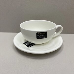 Чашка чайна з блюдцем порцелянова 250 мл Wilmax WL-993233