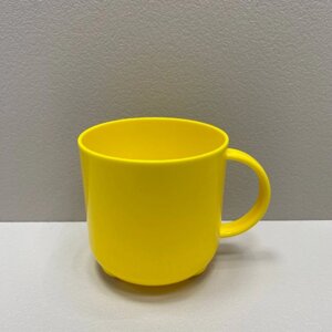 Чашка пластикова 8,3*8,5 см Полімербіт ПБ-154 жовта