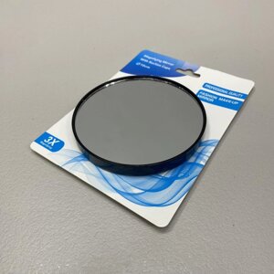Дзеркало на присосках круглі 9,8 см Stenson MT-635 чорне