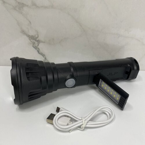 Ліхтарик ручний акумуляторний 3 режими Zoom JLP-2182A