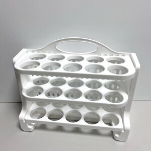 Контейнер для зберігання яєць у холодильник 3-рівневий 27*9,8*22,5 см BNM-6874