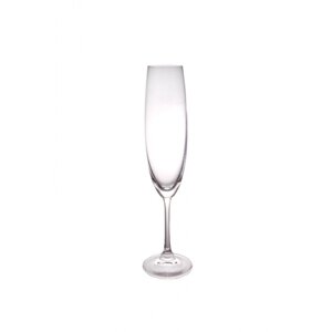 Набір келихів Milvus (Barbara) 6 шт 250 мл для шампанського Bohemia Crystalite 1SD22 250 BOH