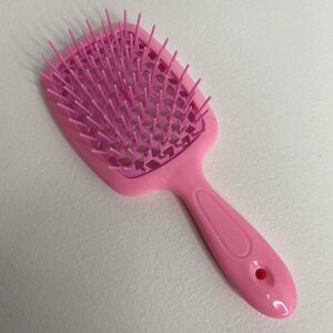 Розчіска пластикова для волосся Stenson 3270-21/2190 світло-рожева