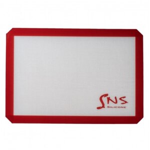 Силіконовий килимок SNS для випічки запікання білий 40 х 30 см 1501-HH
