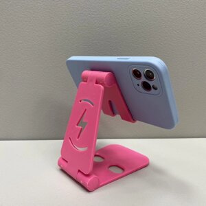 Тримач для телефону пластикової Stenson 7007 рожевий