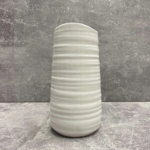 Ваза керамічна 20 см біла Ельза Bona-Di 795-439
