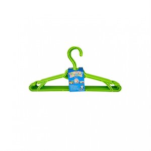 Вішалка для одягу дитяча 5 шт зелений Алеана 121074