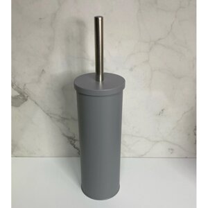 Йорж-комплект для унітазу металевий Feniks Tuba E00/3643 сірий