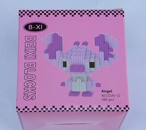 Конструктор 3D Blocks Beixi - Angel - 560 деталей