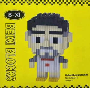 Конструктор 3D Blocks Beixi - R. Lewandowski - 560 деталей