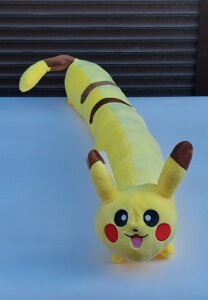 М'яка Іграшка Покемон Пікачу Гусениця Обіймашка - Pikachu Pokemon - 70 см