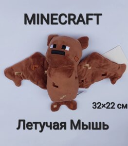 М'яка Плюшева іграшка з гри Майнкрафт Minecraft - Кажан - 32 см