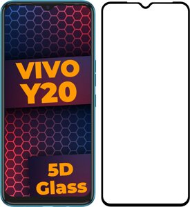 5D скло Vivo Y20 (Захисне Full Glue)