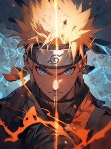 Алмазна Мозаїка SHLab Аніме Naruto Узумаки Наруто Вишивка SH-32682 30x40 см (Повна Викладка)