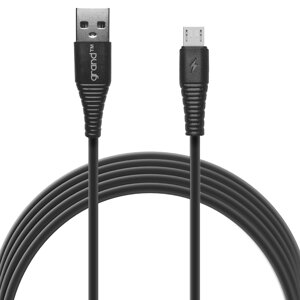 Інтерфейсний кабель USB-microUSB 1m Grand GC-C01 Black