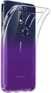 Напівпрозорий чохол Nokia 7.1 Gradient Violet