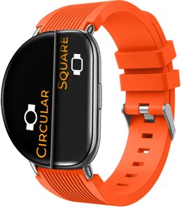 Ремінець Line для ZEPP E Square/Circular Orange