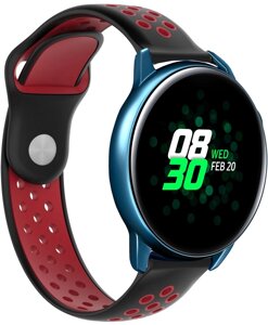 Ремінець Sport для Galaxy Watch Active Black Red
