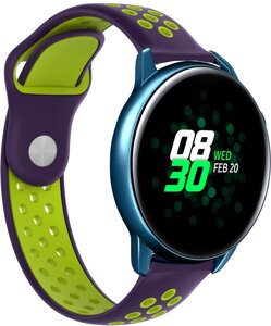 Ремінець Sport для Galaxy Watch Active Violet Green