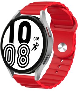 Ремінець Wave для Galaxy Watch 4 44mm Red