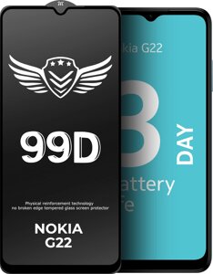 Захисне скло FlyGuard Nokia G22 (Full Glue)