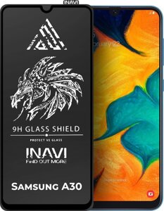 Захисне скло INAVI Samsung Galaxy A30 A305 (Full Glue)