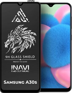 Захисне скло INAVI Samsung Galaxy A30s A307 (Full Glue)