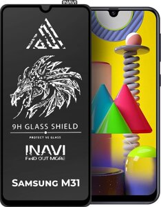 Захисне скло INAVI Samsung Galaxy M31 M315 (Full Glue)
