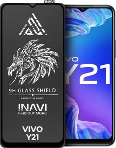 Захисне скло INAVI Vivo Y21 (Full Glue)