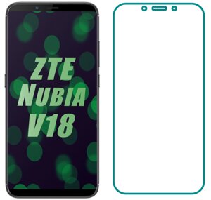 Захисне скло ZTE Nubia V18 (Прозоре 2.5 D 9H) (10494)