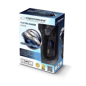 Електробритва esperanza EBG002B razor blue