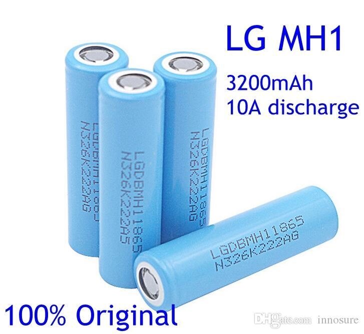 Акумулятори LG Li-Ion 18650 LGDBMH1 3200 mAh / 10 А від компанії Інтернет-магазин Кo-Di - фото 1