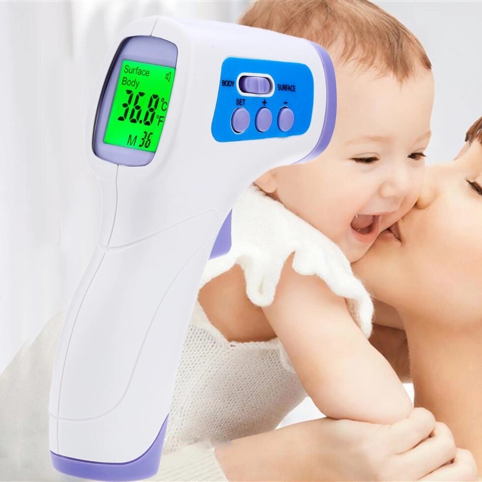 Безконтактний термометр PC868 для вимірювання температури тіла від компанії Інтернет-магазин Кo-Di - фото 1