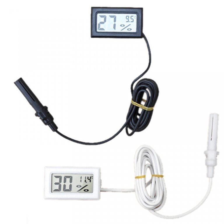 Цифровий гігрометр-термометр з виносним датчиком від компанії Інтернет-магазин Кo-Di - фото 1