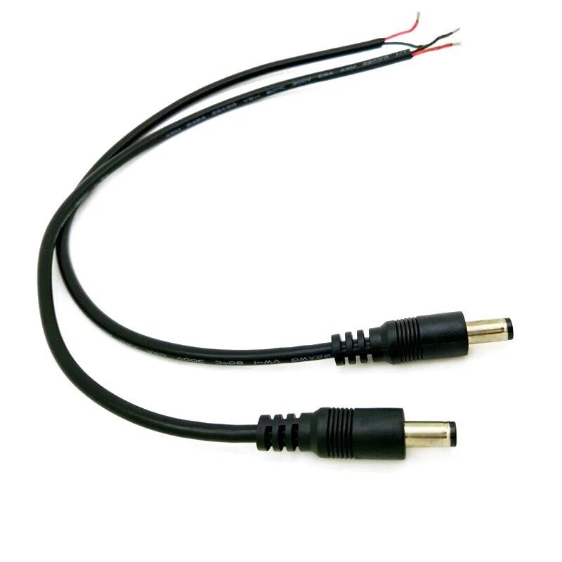 DC-DC кабель, роз'єм живлення (тато) 5.5 x 2.1 мм від компанії Інтернет-магазин Кo-Di - фото 1