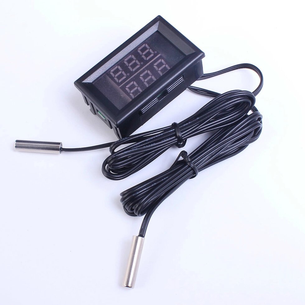 Двоканальний термометр з виносними датчиками від компанії Інтернет-магазин Кo-Di - фото 1