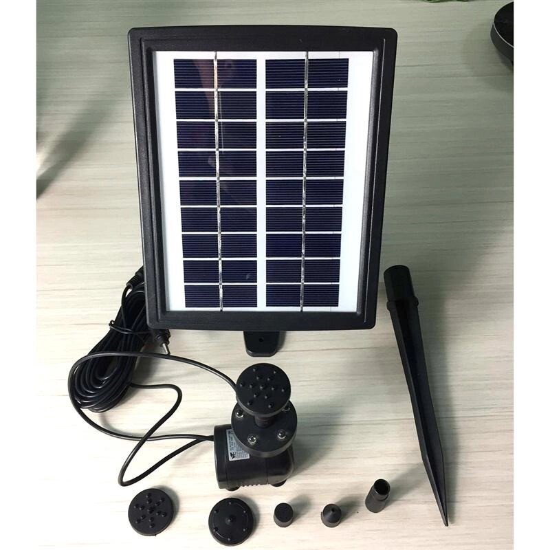 Фонтан для ставка на сонячній батареї з акумулятором 2,8 Вт від компанії Інтернет-магазин Кo-Di - фото 1