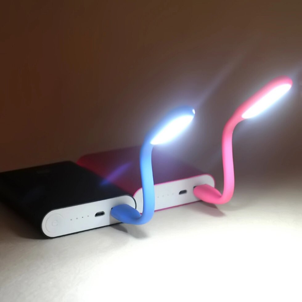 Гнучкий світлодіодний USB ліхтарик для ноутбука від компанії Інтернет-магазин Кo-Di - фото 1