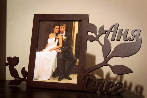 Іменна фоторамка на річницю весілля від компанії Інтернет-магазин Кo-Di - фото 1