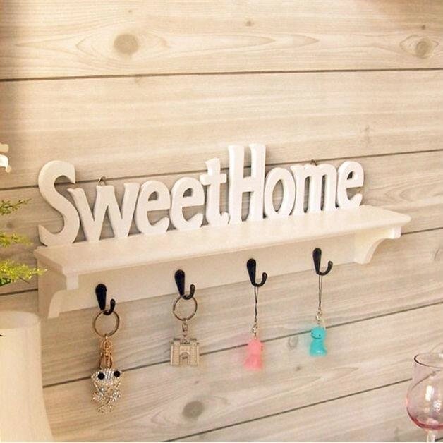 Ключниця "Sweet Home" з поличкою від компанії Інтернет-магазин Кo-Di - фото 1