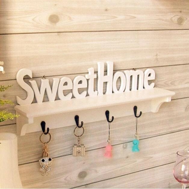 Ключниця "Sweet Home" з поличкою від компанії Інтернет-магазин Кo-Di - фото 1