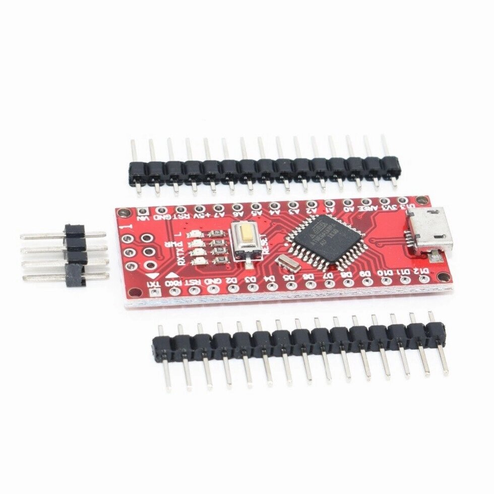 Контролер Arduino Nano ATmega168P CH340 microUSB від компанії Інтернет-магазин Кo-Di - фото 1