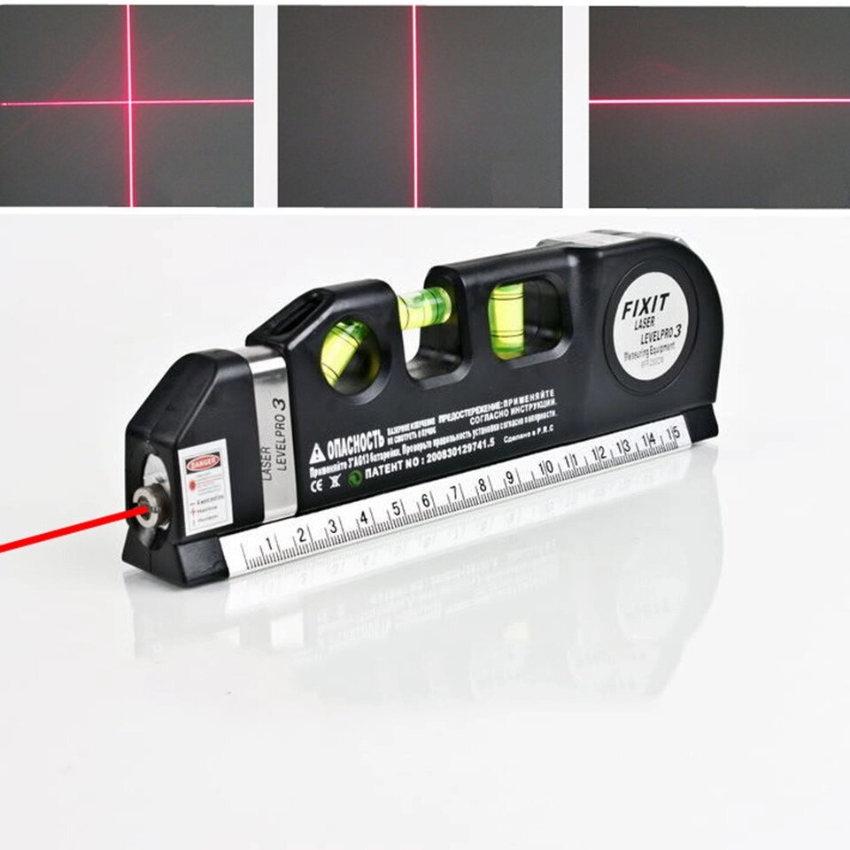 Лазерний рівень з вбудованою рулеткою від компанії Інтернет-магазин Кo-Di - фото 1