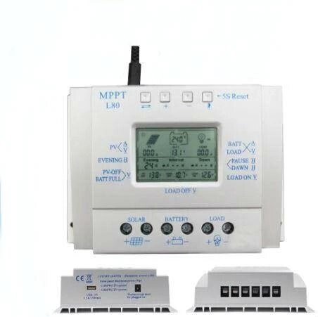 MPPT L80 контролер заряду сонячних батарей 80A від компанії Інтернет-магазин Кo-Di - фото 1